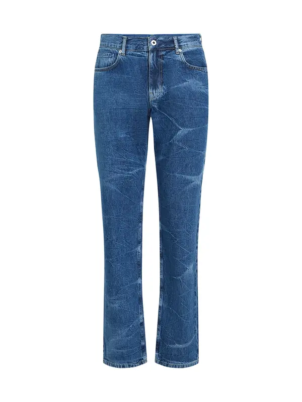 KARL LAGERFELD JEANS KARL LAGERFELD JEANS Traperice  plava / svijetloplava