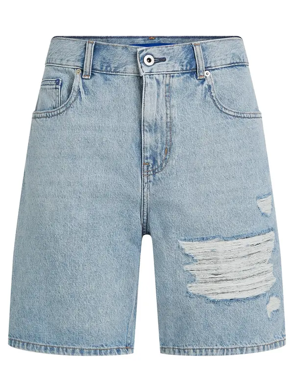 KARL LAGERFELD JEANS KARL LAGERFELD JEANS Traperice  plavi traper