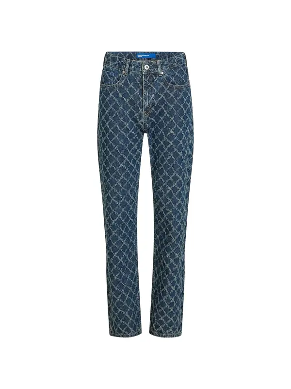 KARL LAGERFELD JEANS KARL LAGERFELD JEANS Traperice  plavi traper
