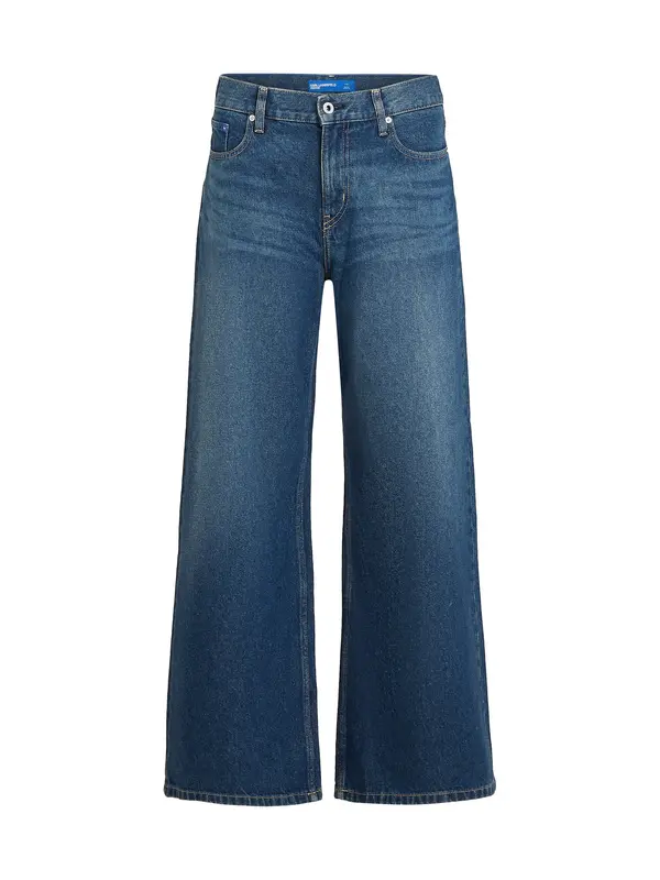 KARL LAGERFELD JEANS KARL LAGERFELD JEANS Traperice  tamno plava
