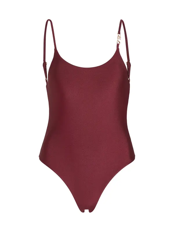 Karl Lagerfeld Karl Lagerfeld Jednodijelni kupaći kostim  bordo