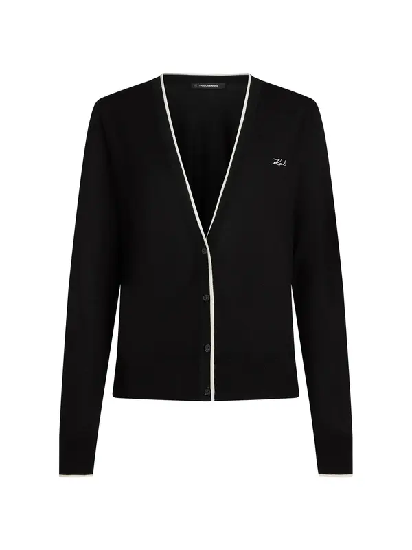 Karl Lagerfeld Karl Lagerfeld Kardigan  crna