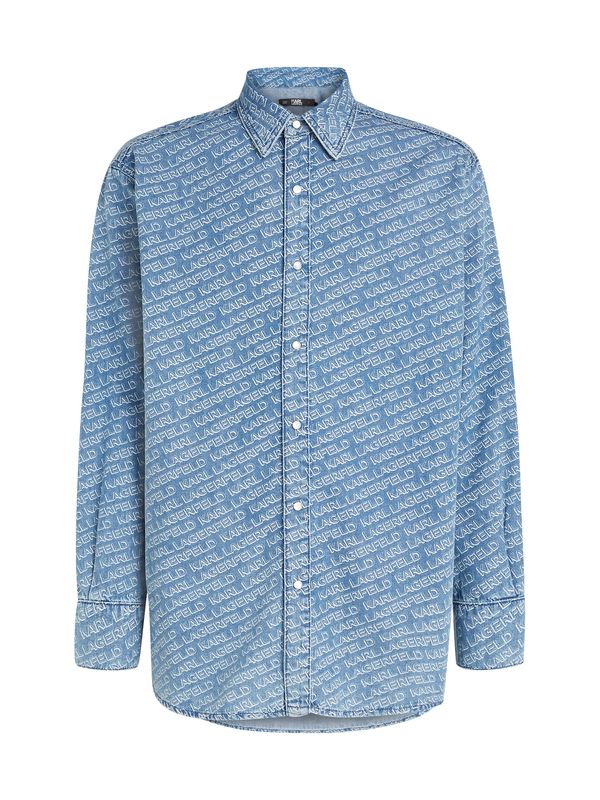 Karl Lagerfeld Karl Lagerfeld Košulja  svijetloplava / bijela