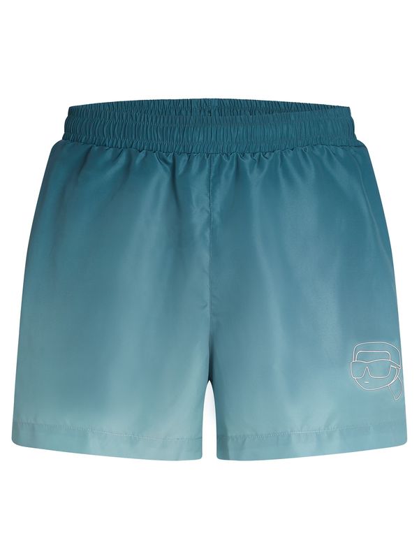 Karl Lagerfeld Karl Lagerfeld Kupaće hlače  cijan plava / svijetloplava