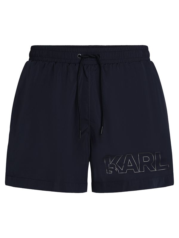 Karl Lagerfeld Karl Lagerfeld Kupaće hlače  plava / zlatna