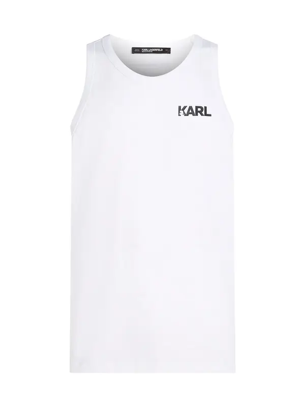 Karl Lagerfeld Karl Lagerfeld Majica  crna / bijela
