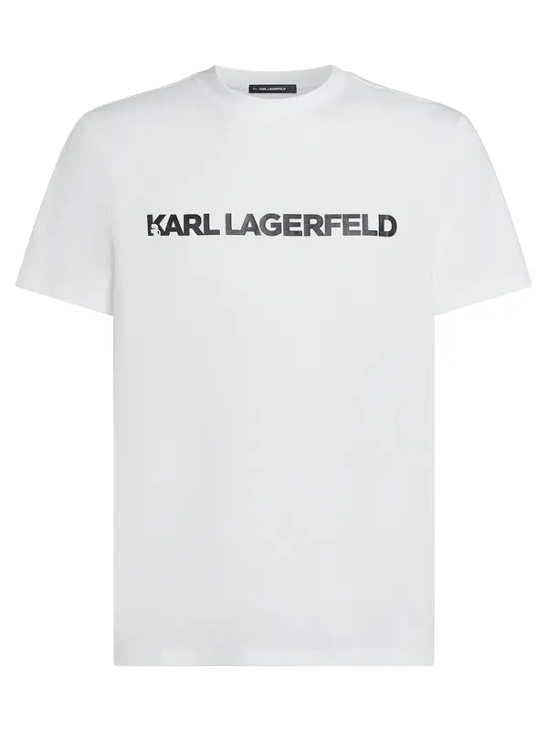 Karl Lagerfeld Karl Lagerfeld Majica  crna / bijela