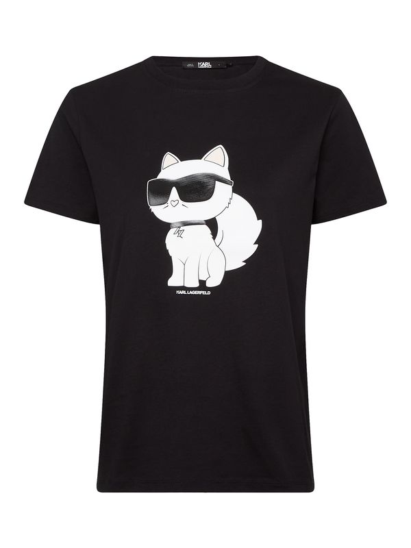 Karl Lagerfeld Karl Lagerfeld Majica  crna / bijela