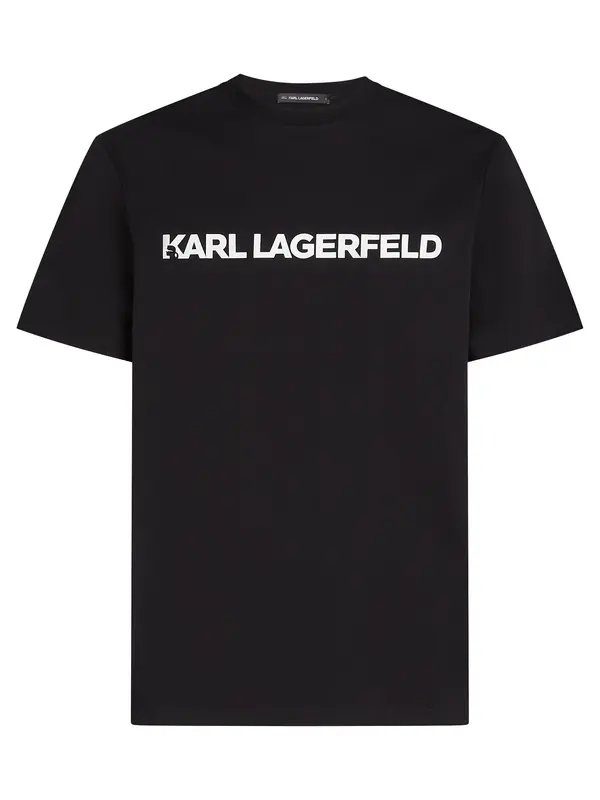 Karl Lagerfeld Karl Lagerfeld Majica  crna / bijela