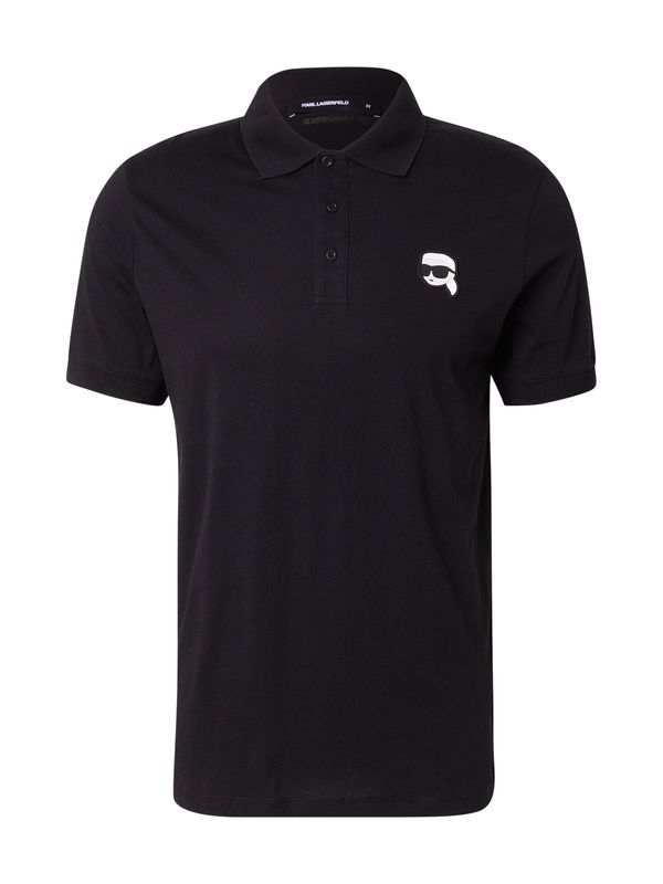 Karl Lagerfeld Karl Lagerfeld Majica  crna / prljavo bijela