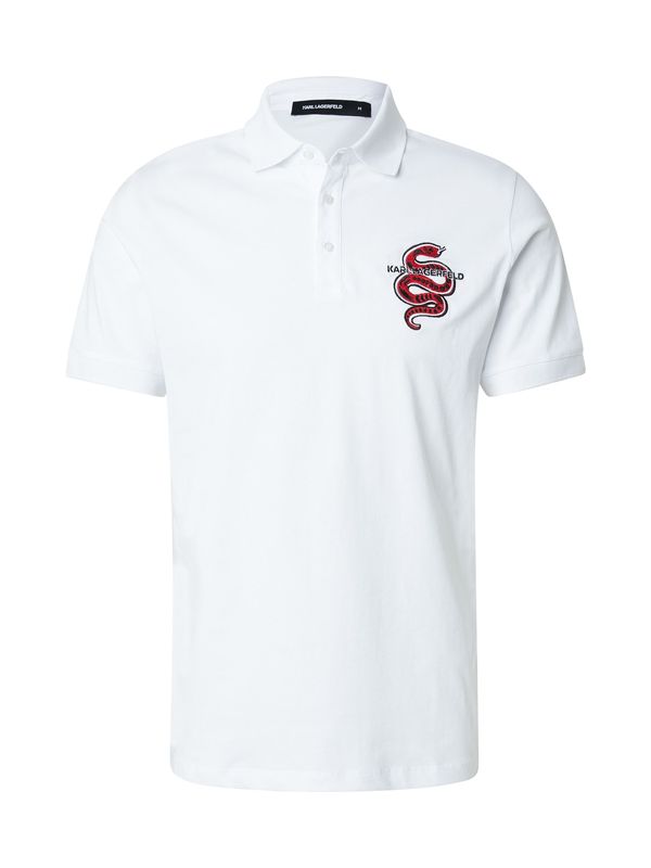 Karl Lagerfeld Karl Lagerfeld Majica  crvena / crna / bijela