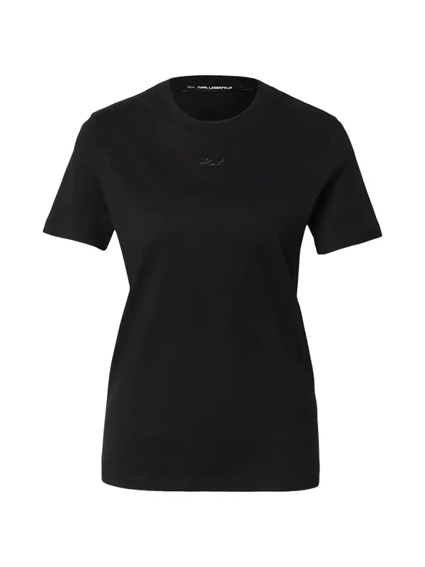 Karl Lagerfeld Karl Lagerfeld Majica 'ESSENTIAL'  crna