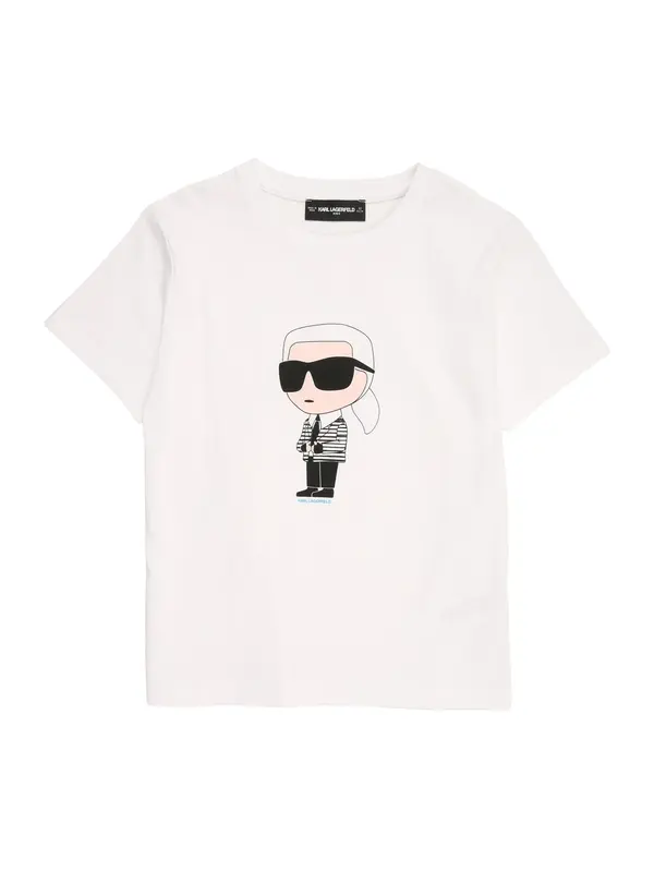 Karl Lagerfeld Karl Lagerfeld Majica  nude / svijetloplava / crna / bijela