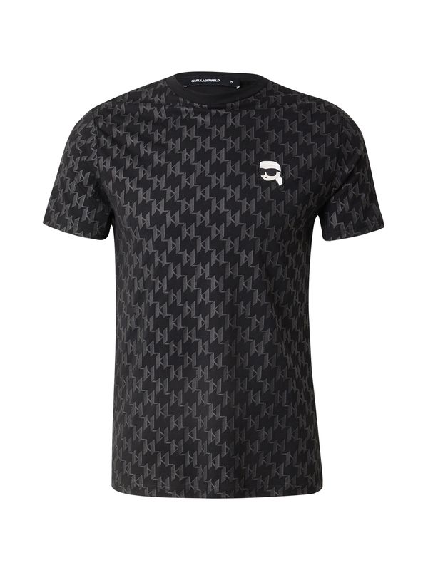 Karl Lagerfeld Karl Lagerfeld Majica  nude / tamo siva / crna / bijela