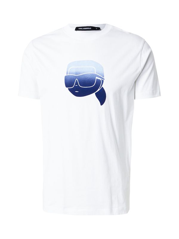 Karl Lagerfeld Karl Lagerfeld Majica  plava / svijetloplava / bijela