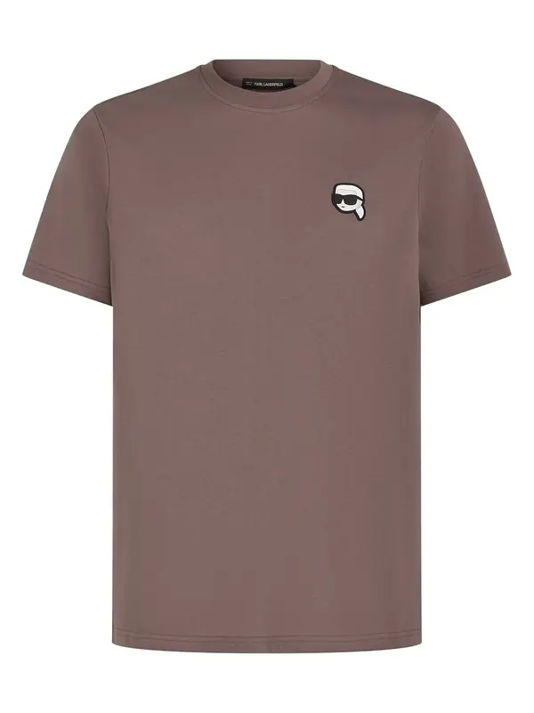 Karl Lagerfeld Karl Lagerfeld Majica  sivkasto ljubičasta (mauve)