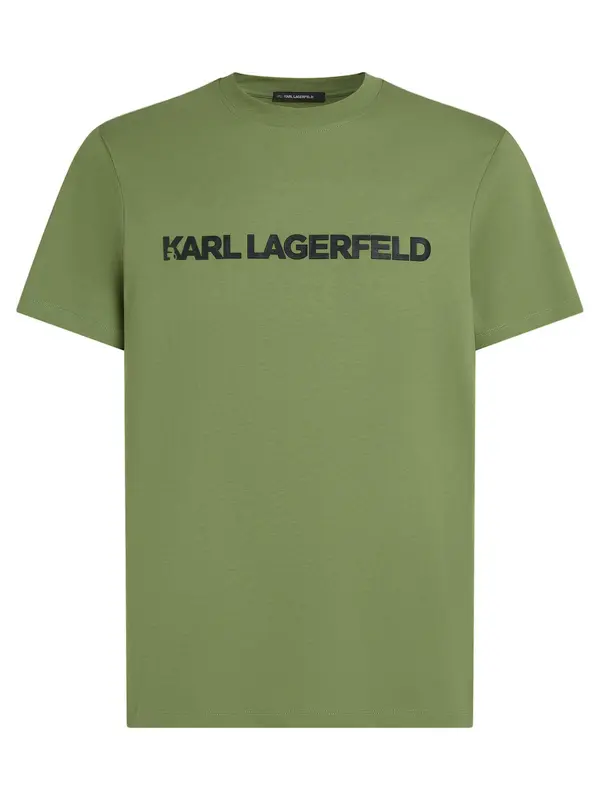 Karl Lagerfeld Karl Lagerfeld Majica  zelena / crna