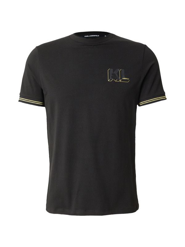 Karl Lagerfeld Karl Lagerfeld Majica  zlatna / tamo siva / crna