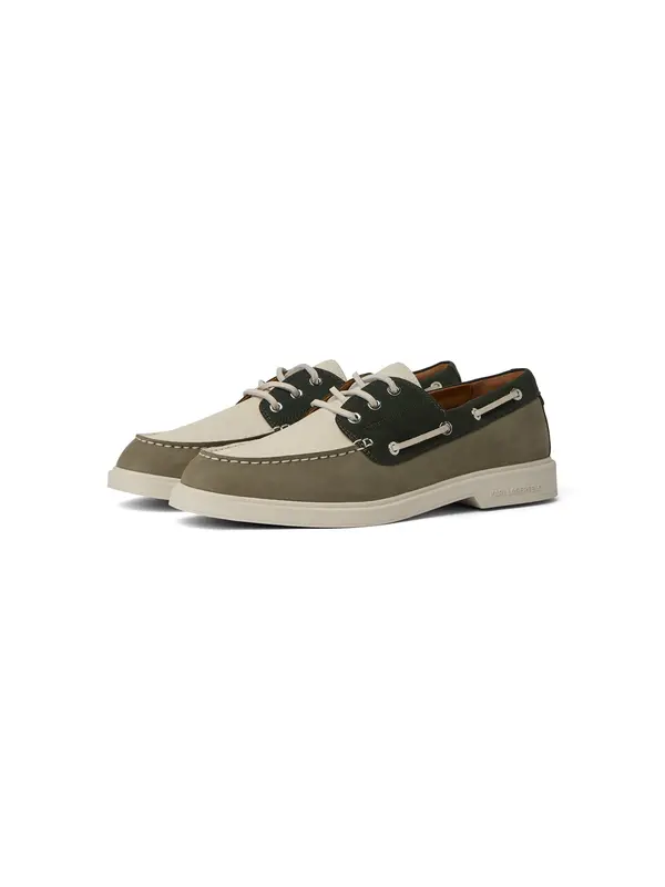 Karl Lagerfeld Karl Lagerfeld Mokasinke ' KORI TRI-COLOR '  kaki