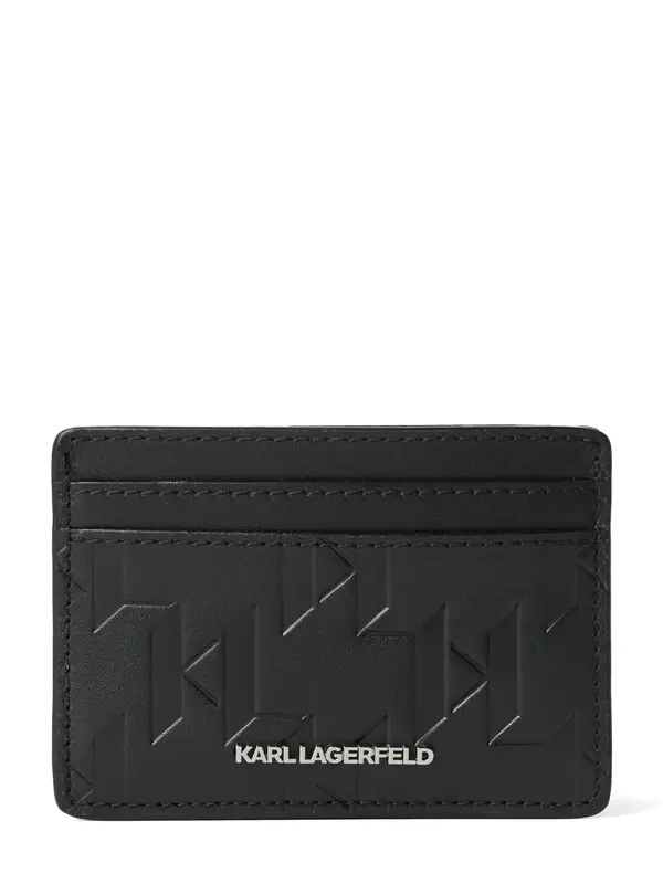 Karl Lagerfeld Karl Lagerfeld Novčanik  crna / srebro