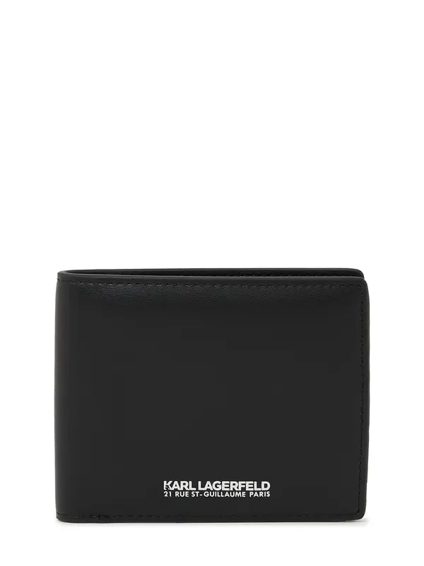 Karl Lagerfeld Karl Lagerfeld Novčanik  crna / srebro