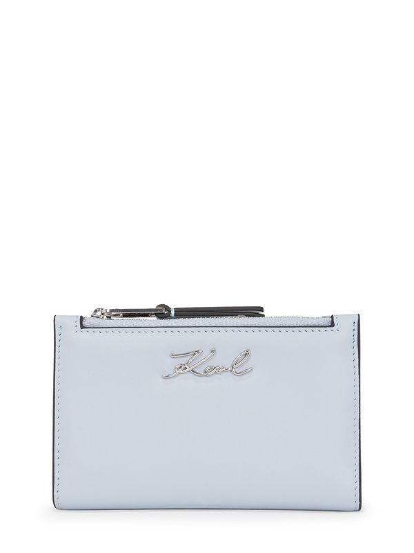 Karl Lagerfeld Karl Lagerfeld Novčanik 'SIGNATURE SLIM BI-FOLD'  plava / crna