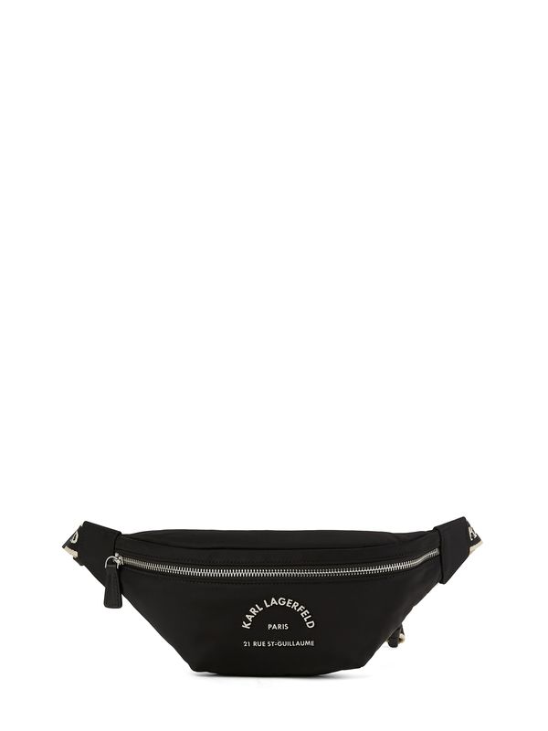 Karl Lagerfeld Karl Lagerfeld Pojasna torbica  crna / bijela