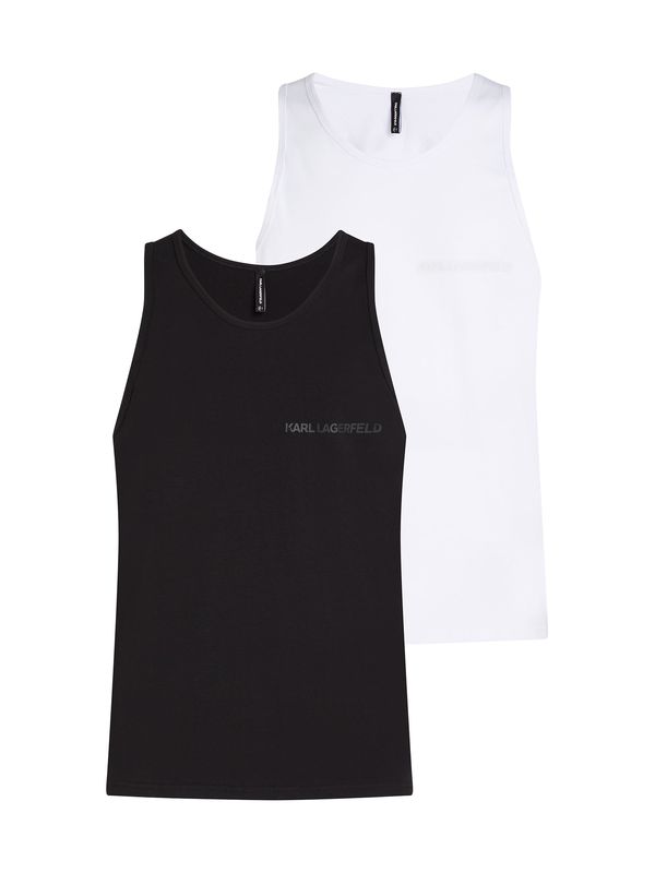 Karl Lagerfeld Karl Lagerfeld Potkošulja  crna / bijela