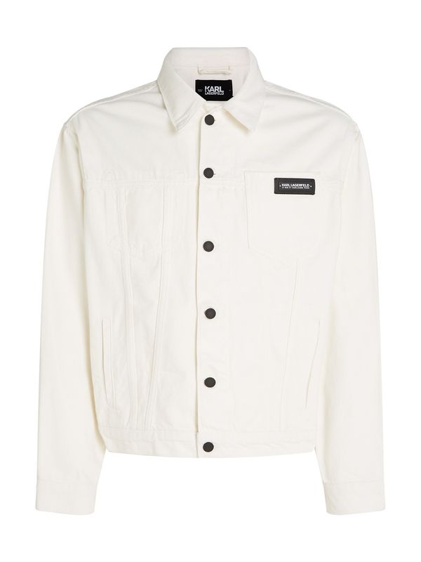 Karl Lagerfeld Karl Lagerfeld Prijelazna jakna  crna / bijela