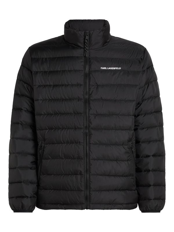 Karl Lagerfeld Karl Lagerfeld Prijelazna jakna  crna / bijela