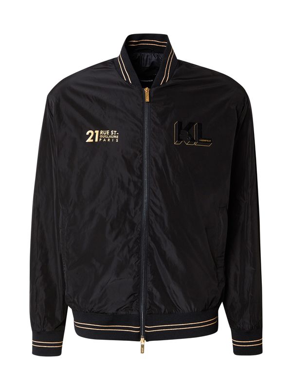 Karl Lagerfeld Karl Lagerfeld Prijelazna jakna  zlatna / crna