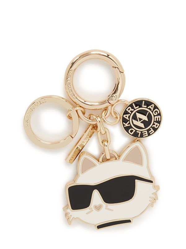 Karl Lagerfeld Karl Lagerfeld Privjesak za ključeve 'IKON CHOUPETTE'  boja pijeska / tamno bež / zlatna / crna