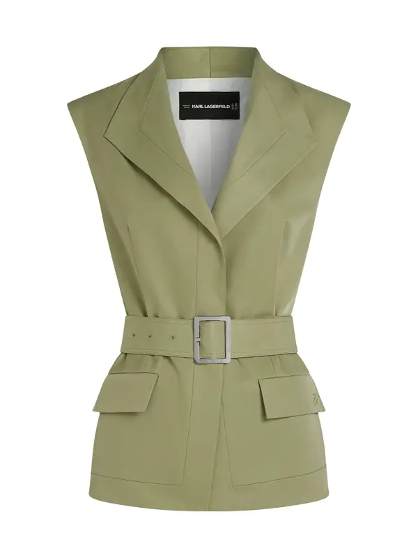 Karl Lagerfeld Karl Lagerfeld Prsluk  zelena