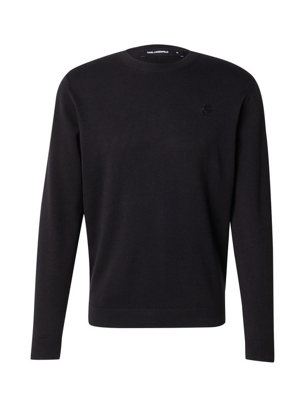 Karl Lagerfeld Karl Lagerfeld Pulover  crna