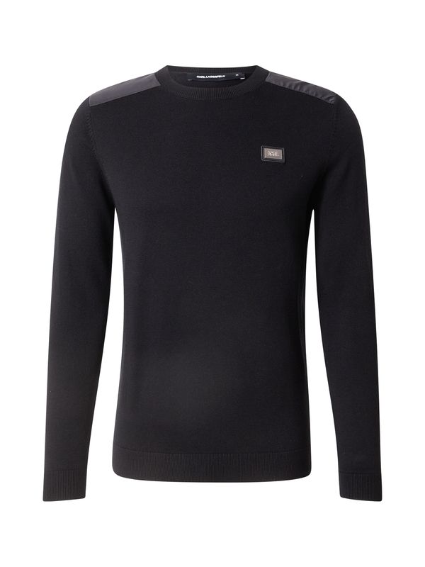 Karl Lagerfeld Karl Lagerfeld Pulover  crna