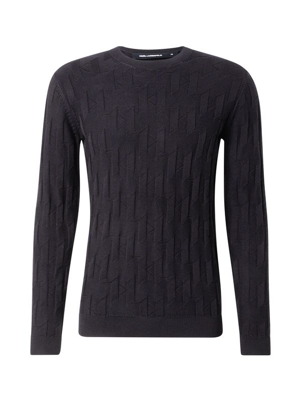 Karl Lagerfeld Karl Lagerfeld Pulover  crna