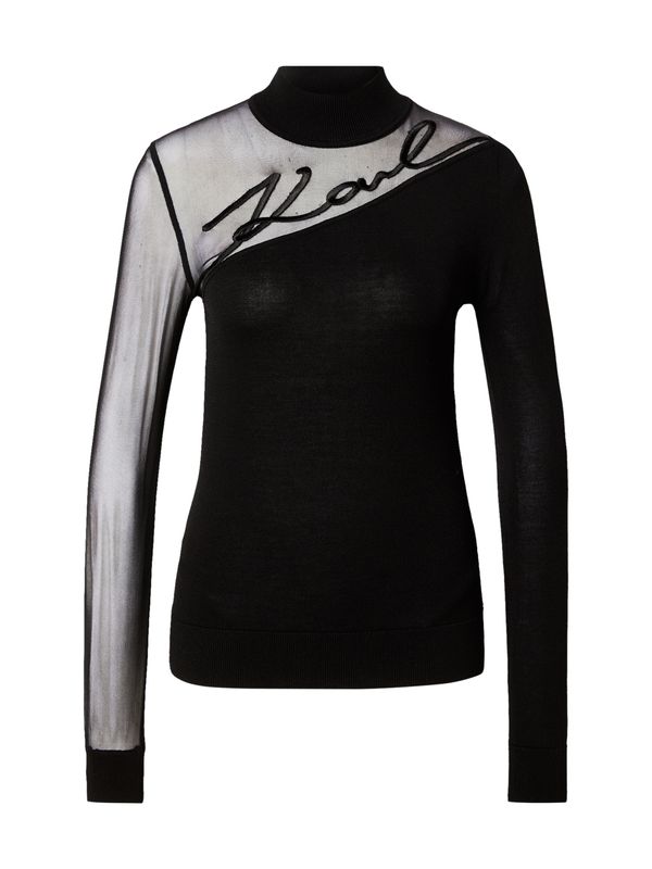 Karl Lagerfeld Karl Lagerfeld Pulover  crna