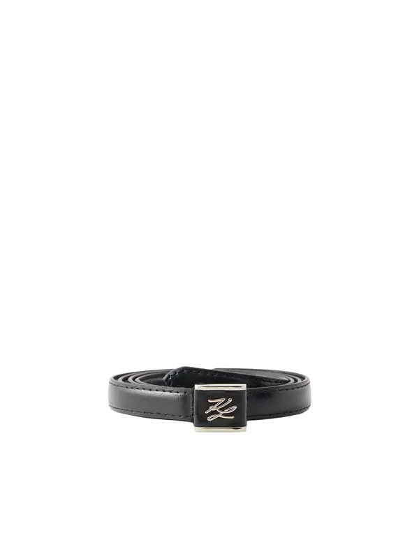 Karl Lagerfeld Karl Lagerfeld Remen 'AUTOGRAPH'  crna
