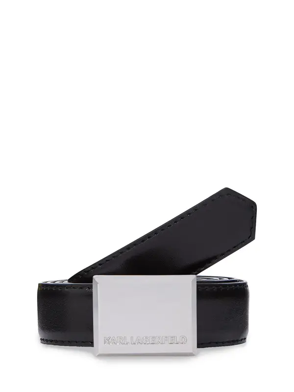 Karl Lagerfeld Karl Lagerfeld Remen  crna / srebro