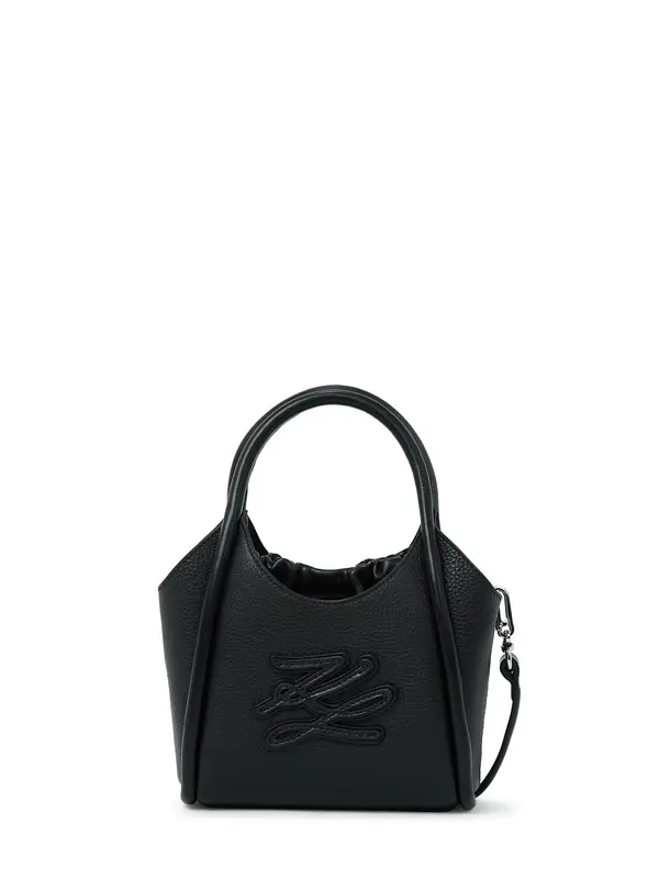 Karl Lagerfeld Karl Lagerfeld Ručna torbica 'AUTOGRAPH'  crna