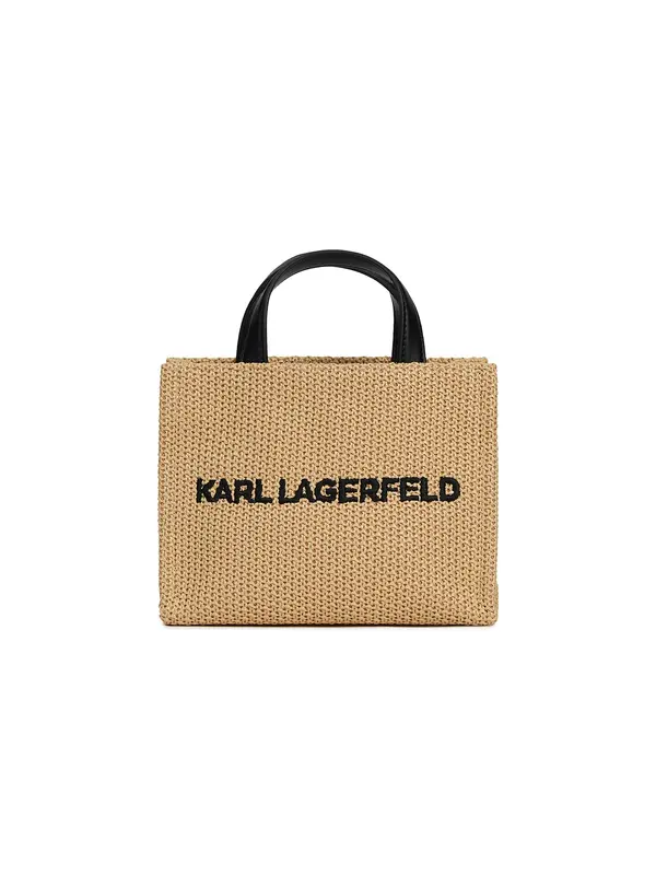 Karl Lagerfeld Karl Lagerfeld Ručna torbica  bež / crna