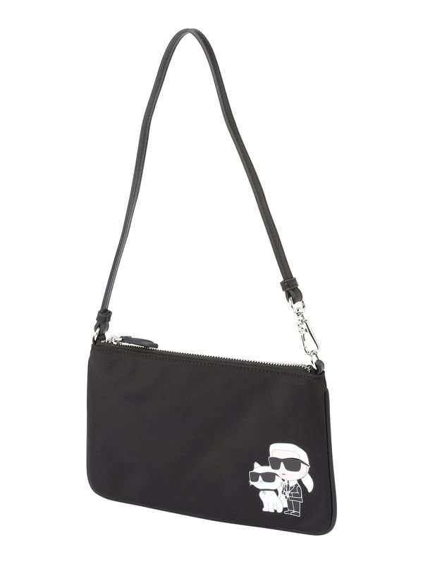 Karl Lagerfeld Karl Lagerfeld Ručna torbica  crna / bijela