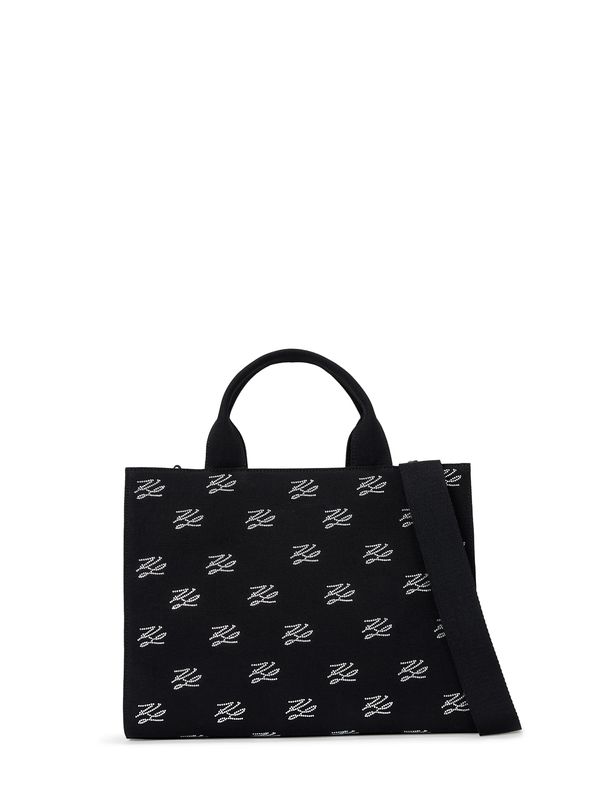 Karl Lagerfeld Karl Lagerfeld Ručna torbica  crna / bijela