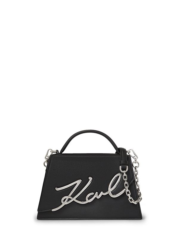 Karl Lagerfeld Karl Lagerfeld Ručna torbica  crna / srebro