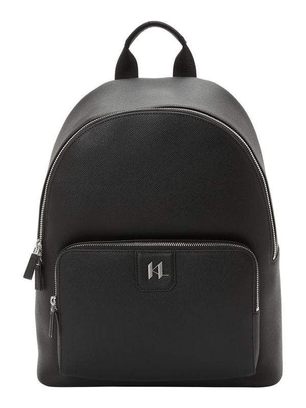 Karl Lagerfeld Karl Lagerfeld Ruksak  crna / srebro