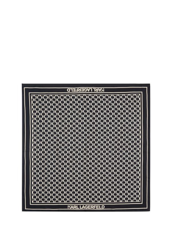 Karl Lagerfeld Karl Lagerfeld Šal  crna / bijela