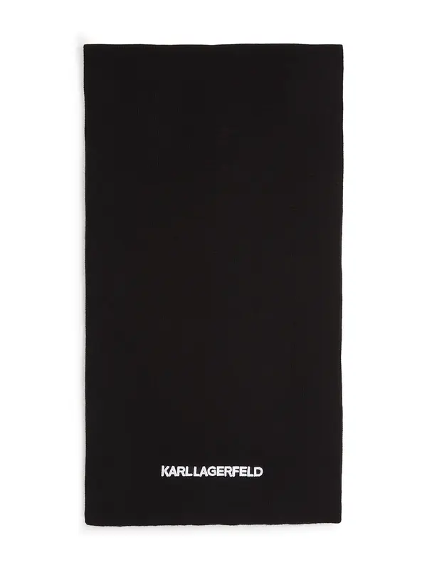 Karl Lagerfeld Karl Lagerfeld Šal  crna / bijela