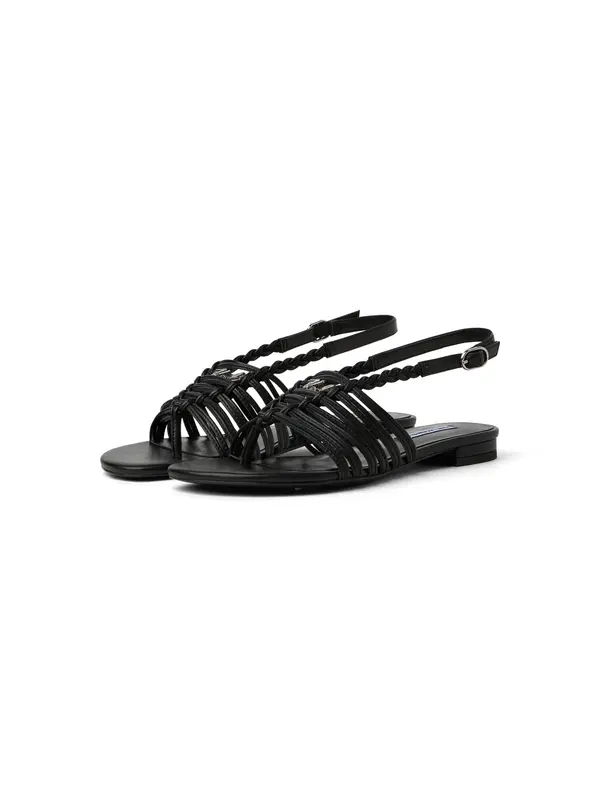 Karl Lagerfeld Karl Lagerfeld Sandale s remenčićima ' ALISSO II SLINGBACKS '  crna