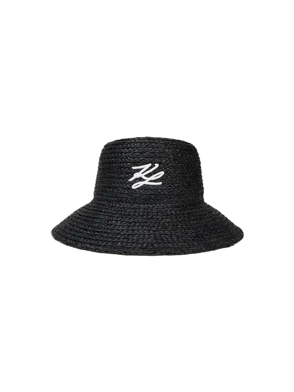 Karl Lagerfeld Karl Lagerfeld Šešir  crna / bijela