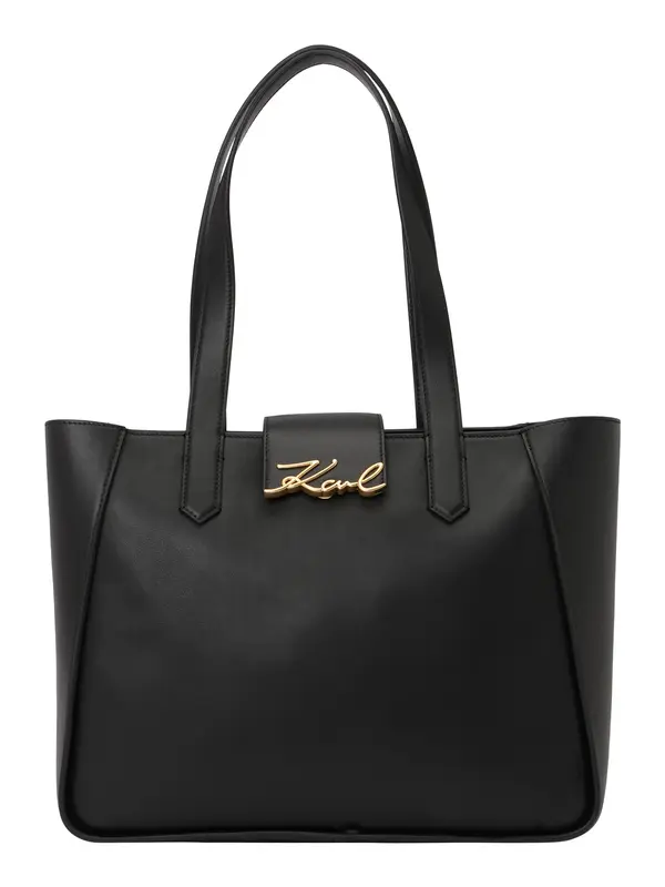 Karl Lagerfeld Karl Lagerfeld Shopper torba 'Behind The Seams'  crna